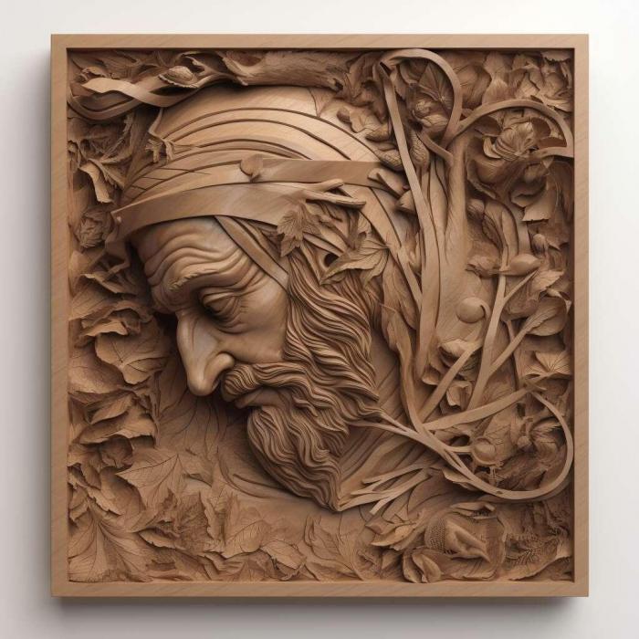 نموذج ثلاثي الأبعاد لآلة CNC 3D Art 